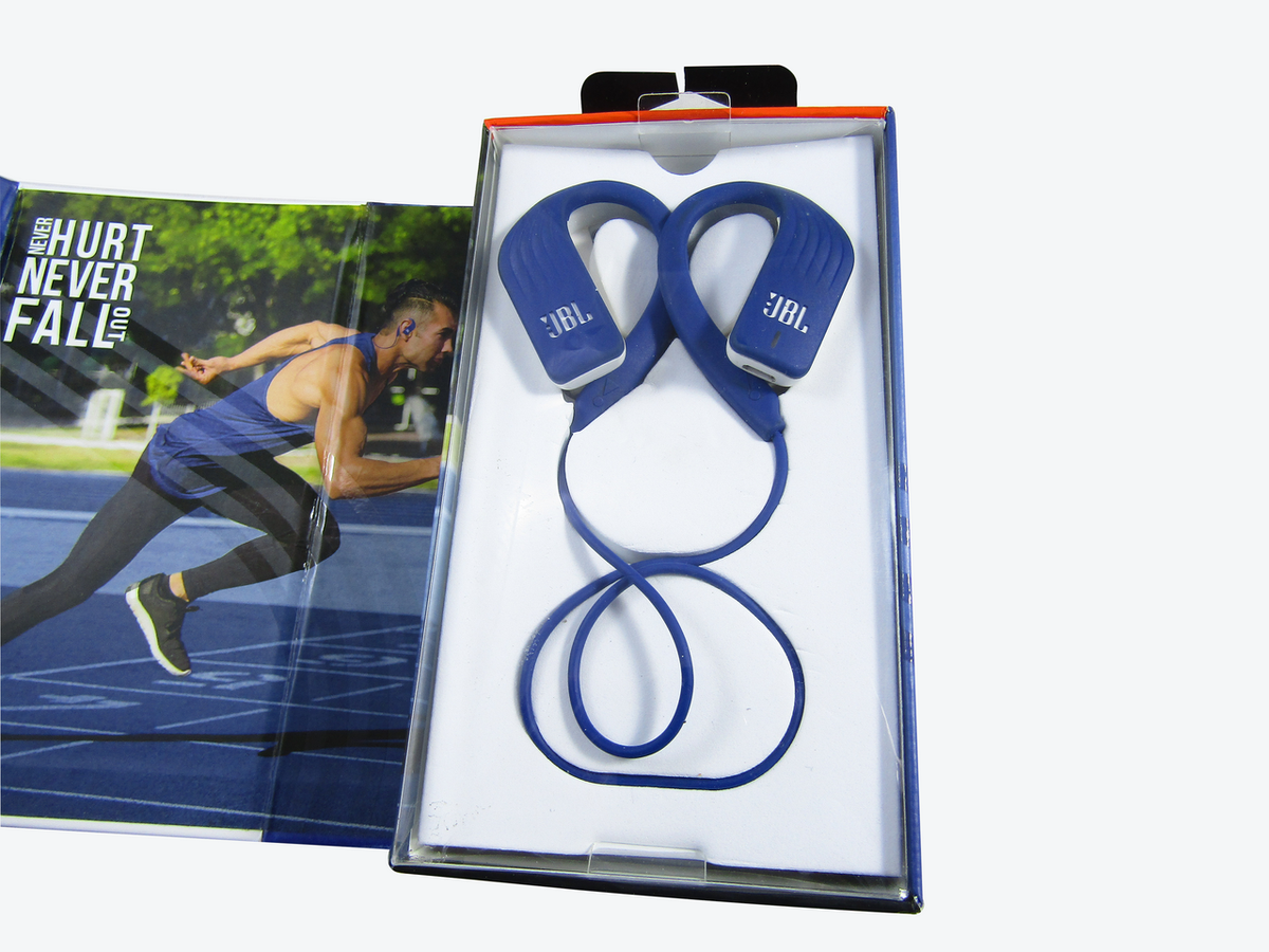 JBL Endurance Sprint Wireless In-Ear Headphones Blue LN