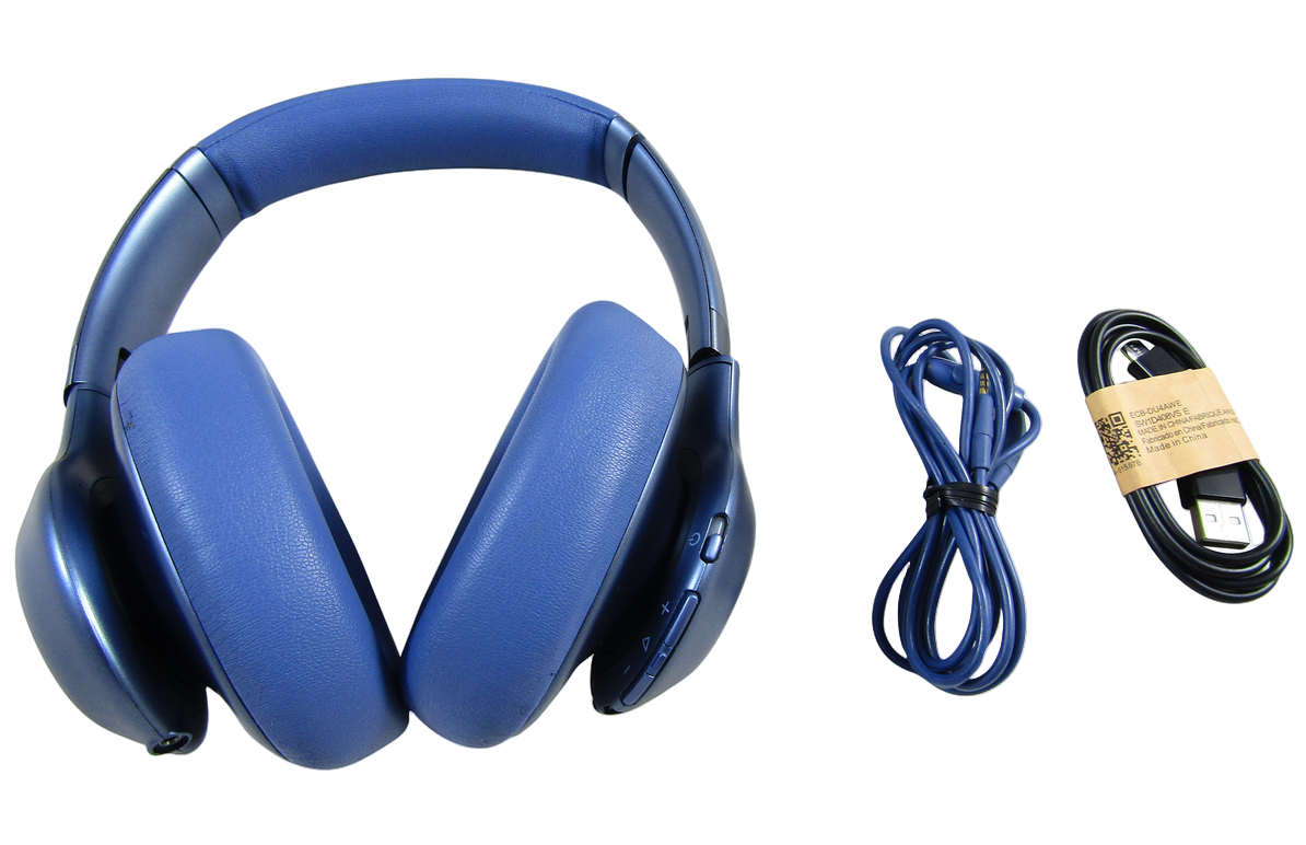 JBL Everest Elite 750NC Adaptive Noise Cancelling (ANC) headphones Blue VG 1