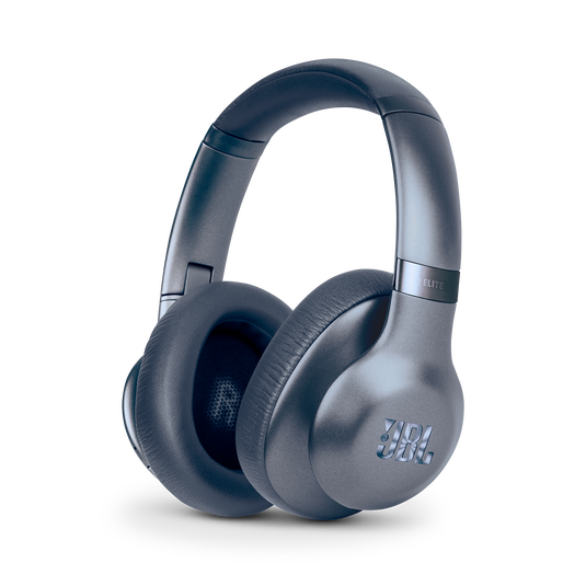 JBL Everest 750 Over-Ear Wireless Bluetooth Headphones (Blue) VG