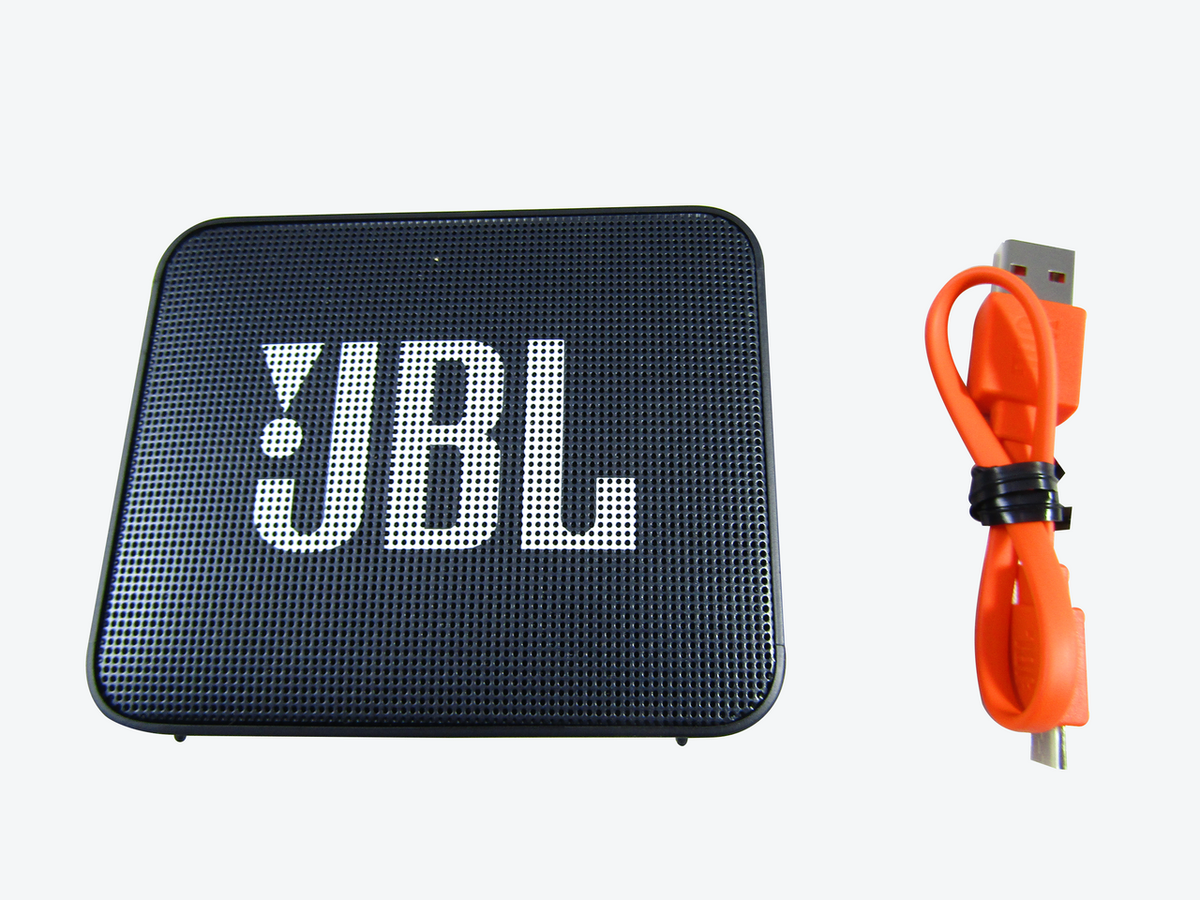 JBL JBLGO2BLK Go 2 Portable Bluetooth Waterproof Speaker Black VG