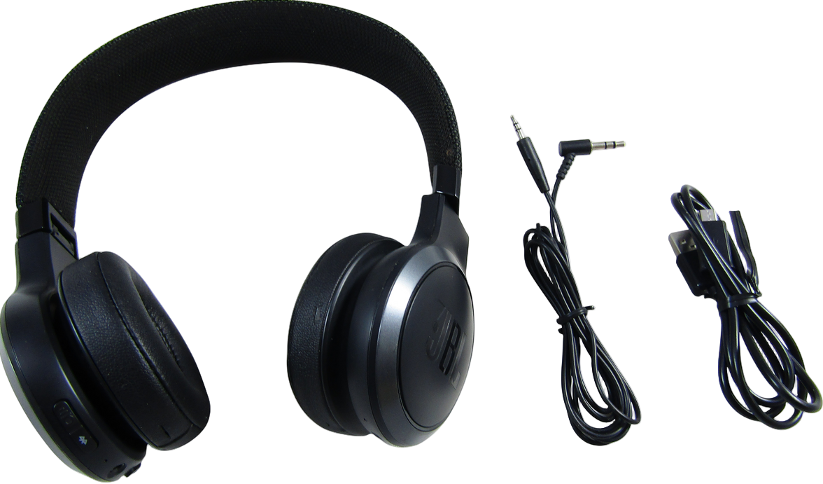 JBL LIVE400BT wireless on-ear headphones Black VG 1