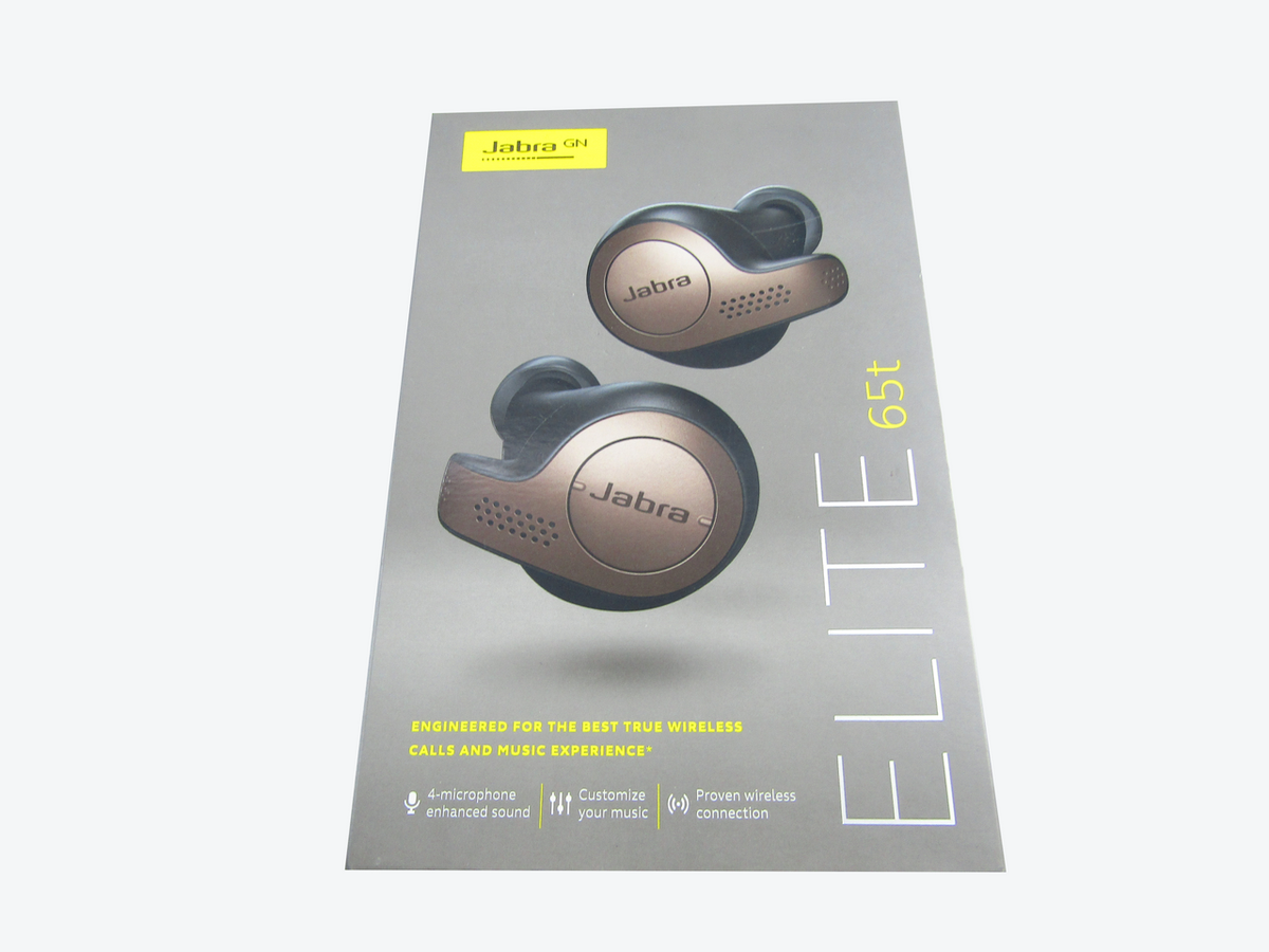 Jabra Elite 65t Alexa Enabled True Wireless Earbuds Charging Case - Copper Black LN