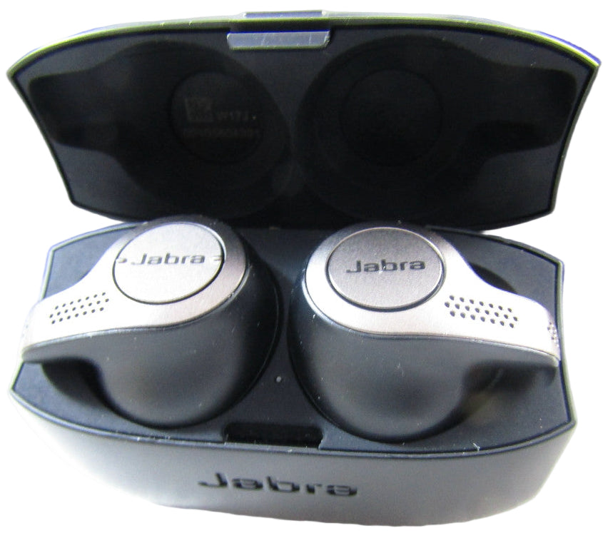 Jabra Elite 65t Earbuds True Wireless with Charging Case, Titanium Black LN 1