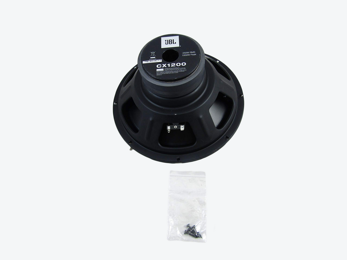 Jbl Cx Series 12" Single-voice-coil 4-ohm Subwoofer (CX1200) Black VG