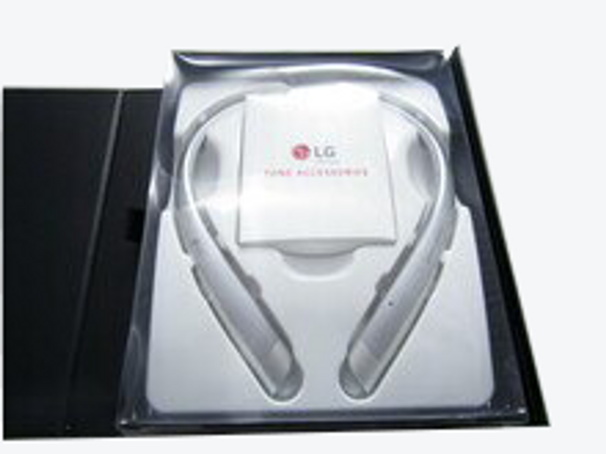LG Tone Platinum HBS-1100 - Premium Wireless Stereo Headset - Silver LN