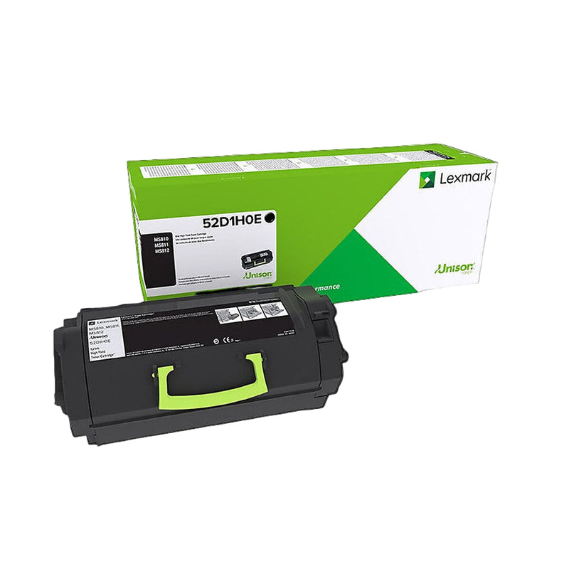 Lexmark 52D1H0E High-Yield Toner, 25,000 Page-Yield, Black 1