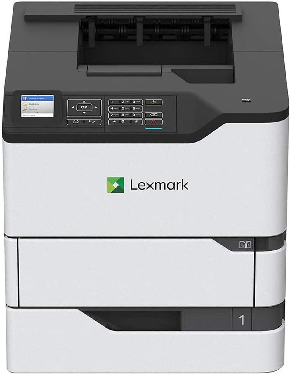 Lexmark MS820 MS823dn Desktop Laser Printer - Monochrome - 65 ppm Mono - 1200 x 1200 dpi Print - Automatic Duplex Print - 650 Sheets Input - Ethernet - 300000 Pages Duty Cycle