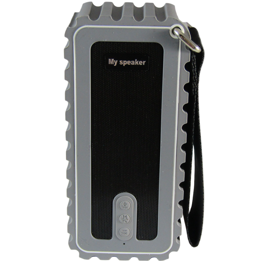 My Speaker - F015 - Portable waterproof wireless speaker- Gray VG 1