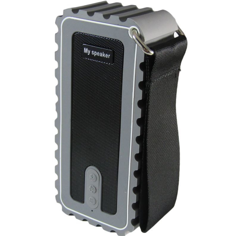 My Speaker - F015 - Portable waterproof wireless speaker- Gray VG 2