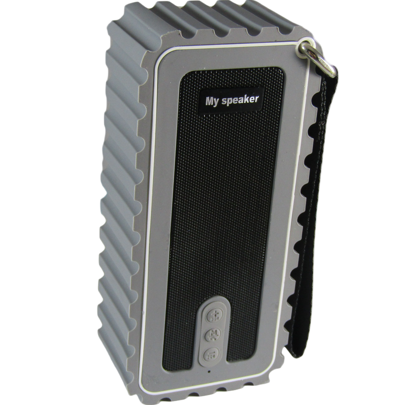 My Speaker - F015 - Portable waterproof wireless speaker- Gray VG 3
