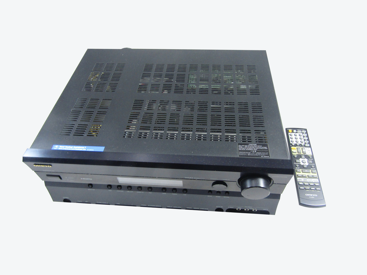 Onkyo TX-SR605 7.1 Channel Home Theater Receiver (Black) VG
