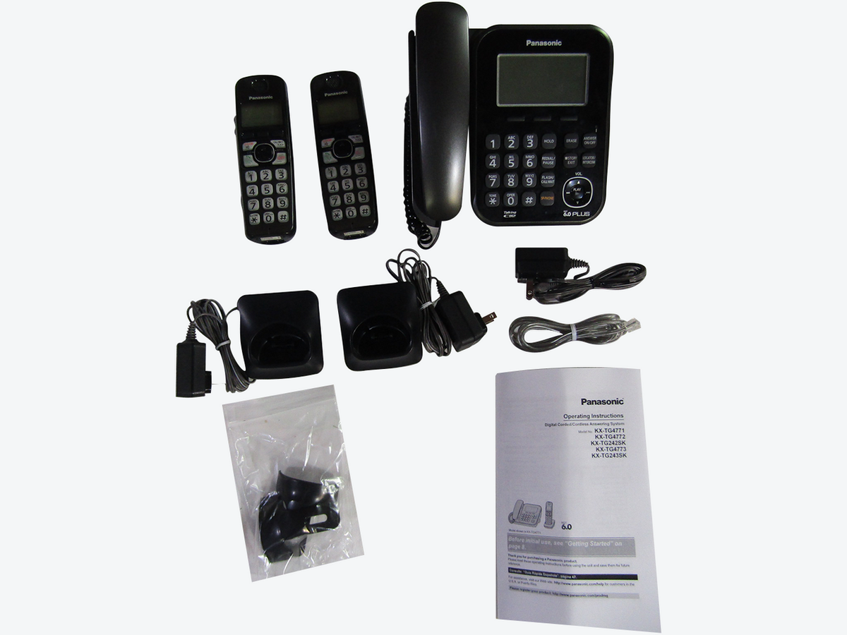 Panasonic Dect 6.0 Plus 3 Handset. Kx-tg242sk G