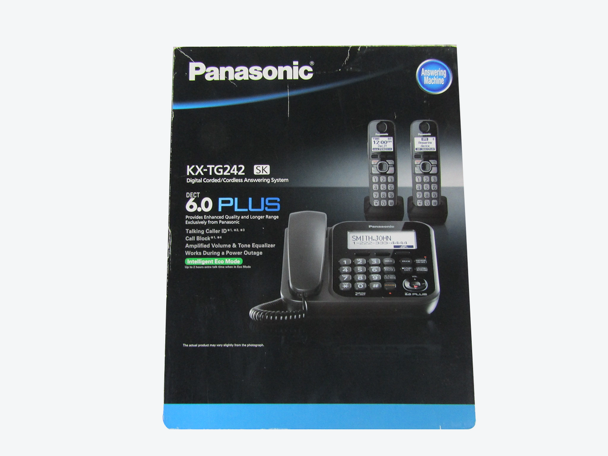 Panasonic Dect 6.0 Plus 3 Handset. Kx-tg242sk G
