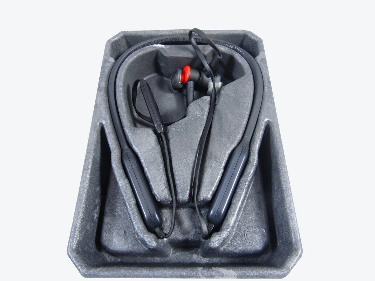 Plantronics BackBeat GO 410 Wireless Headphones, Active Noise Canceling Earbuds, Graphite LN