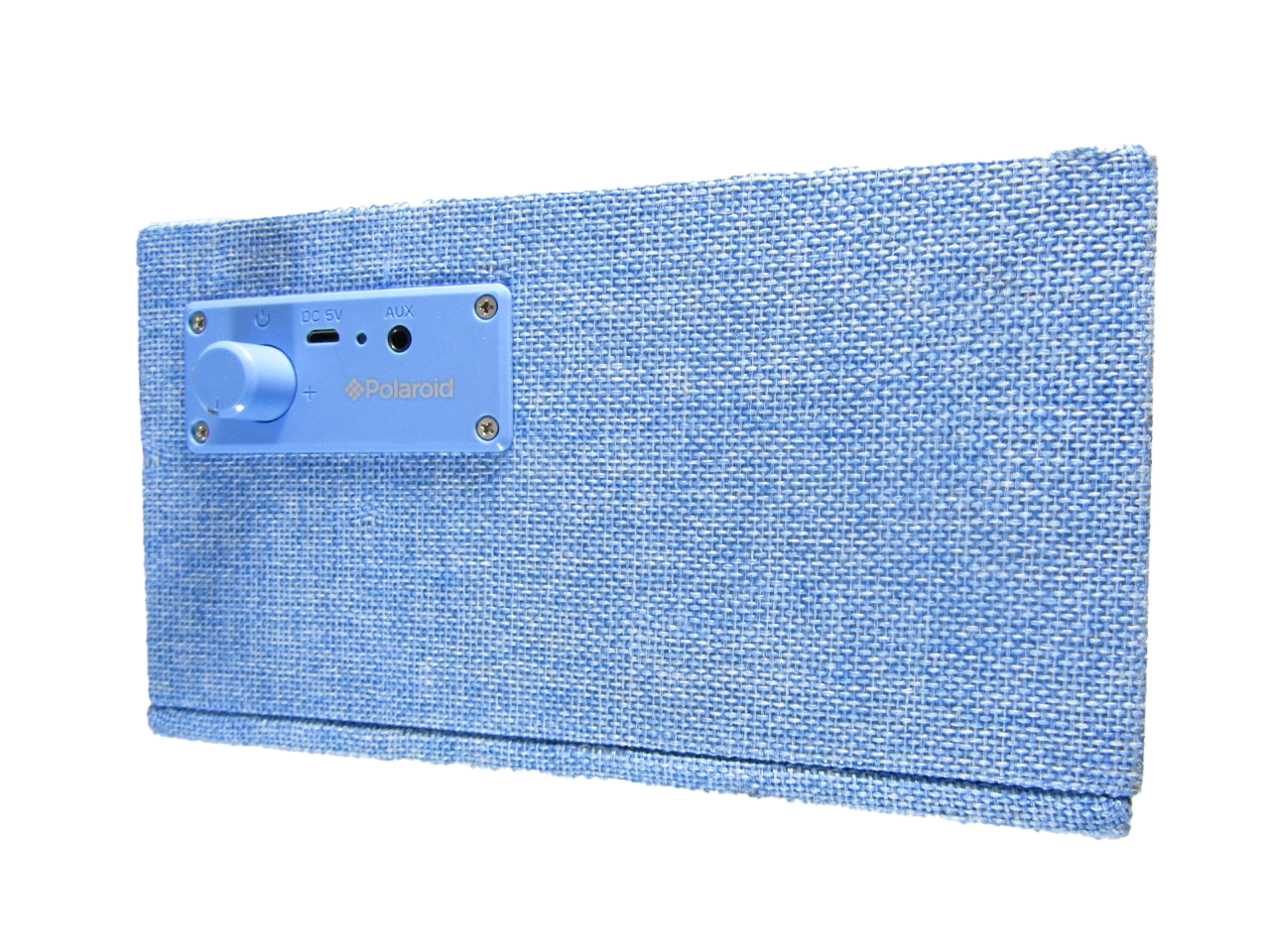 Polaroid Portable Fabric Cube Speaker Wireless Blue VG 1