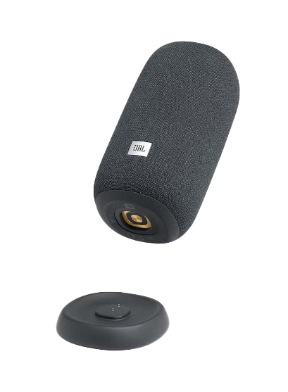 JBL - Link Portable Wi-Fi Bluetooth Speaker with Google Assistant - Gray VG