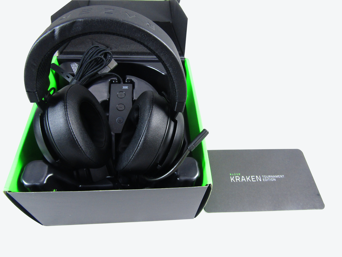 Razer Kraken Tournament Edition gaming headset Black LN