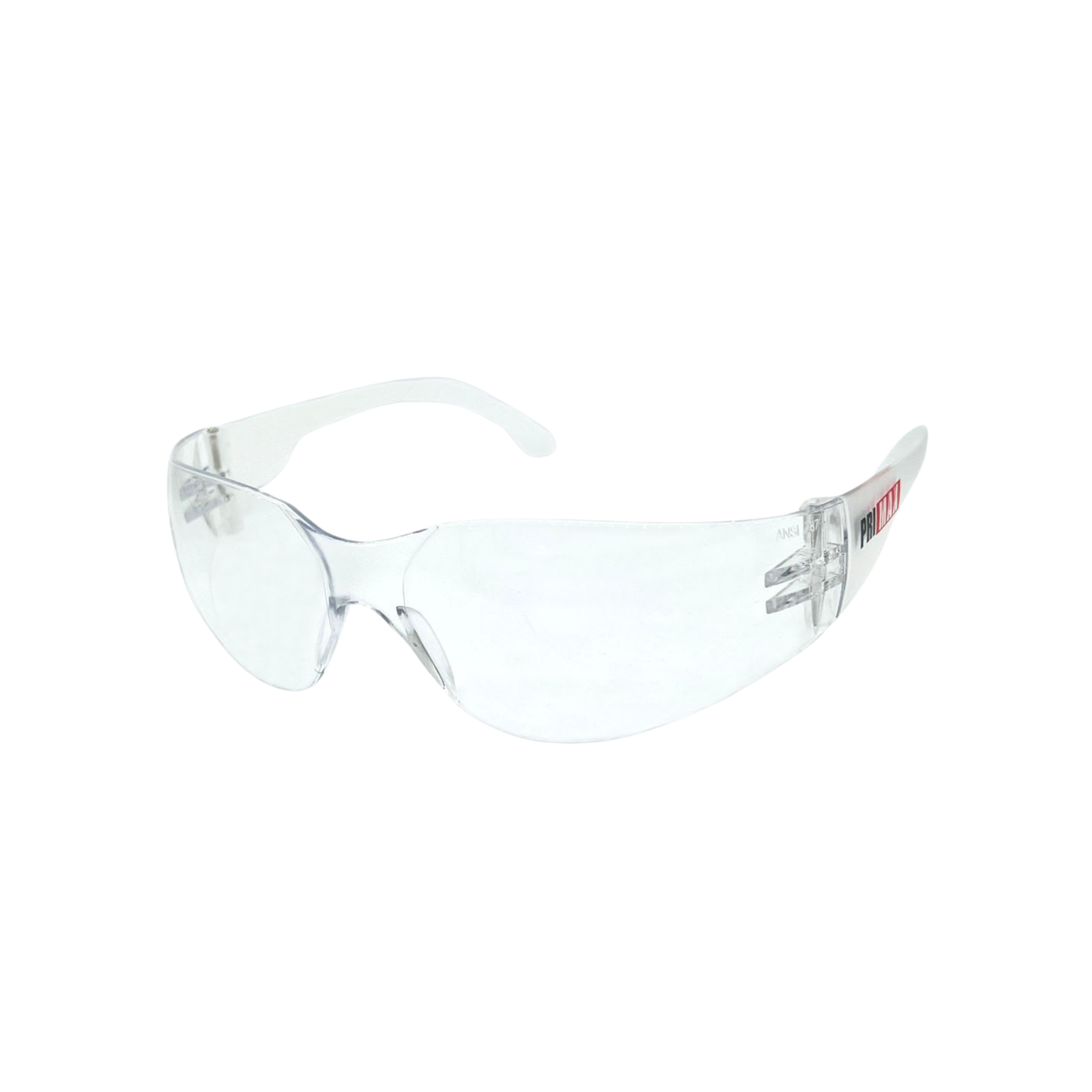 Rimless Safety Readers With Clear Temple,Clear Lens and Anti-Scratch/Anti-Fog Coating <br> SG10C/AF