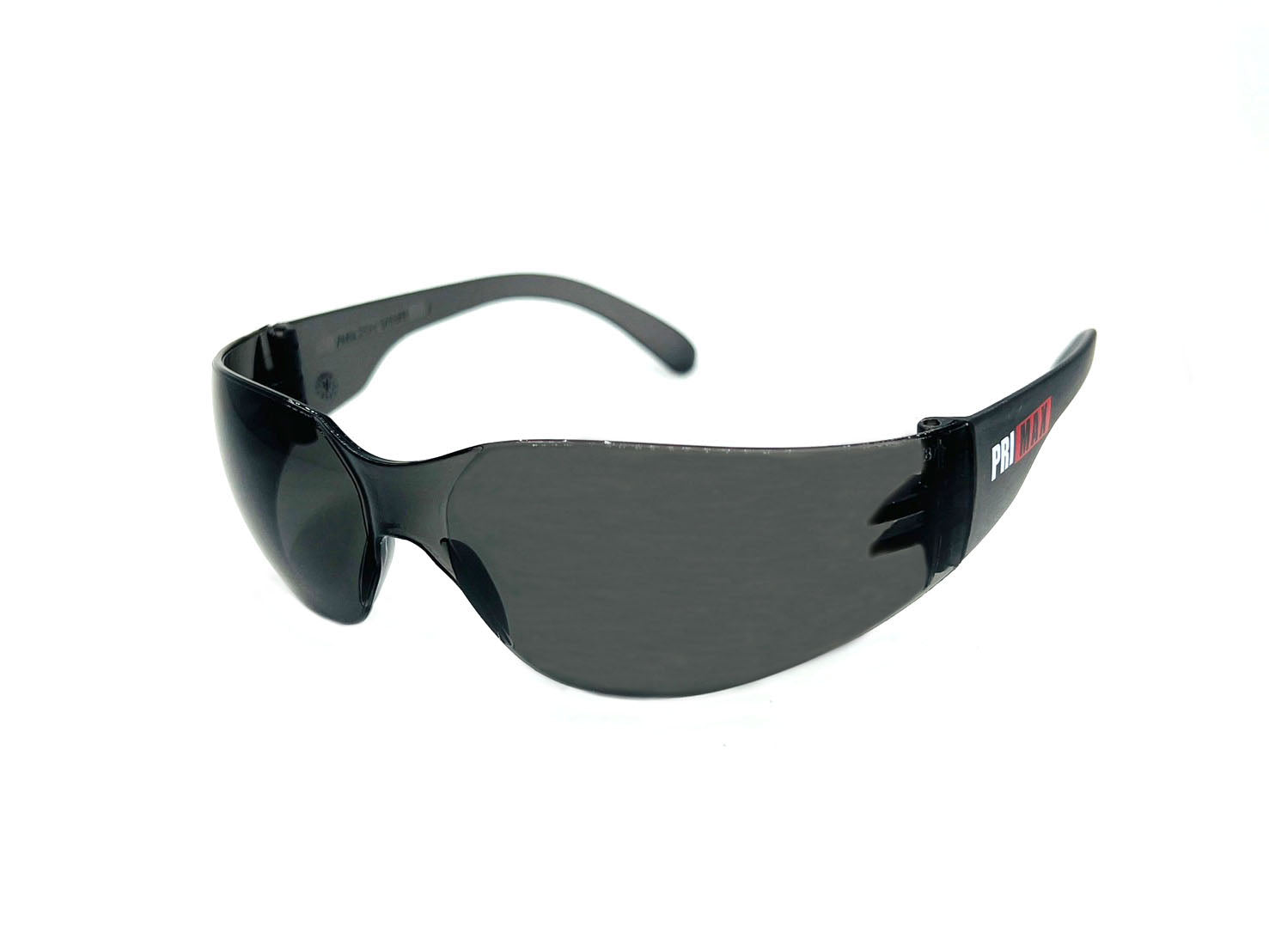 Rimless Safety Readers With Clear Temple, Gray Lens and Anti-Scratch Coating <br> SG10G