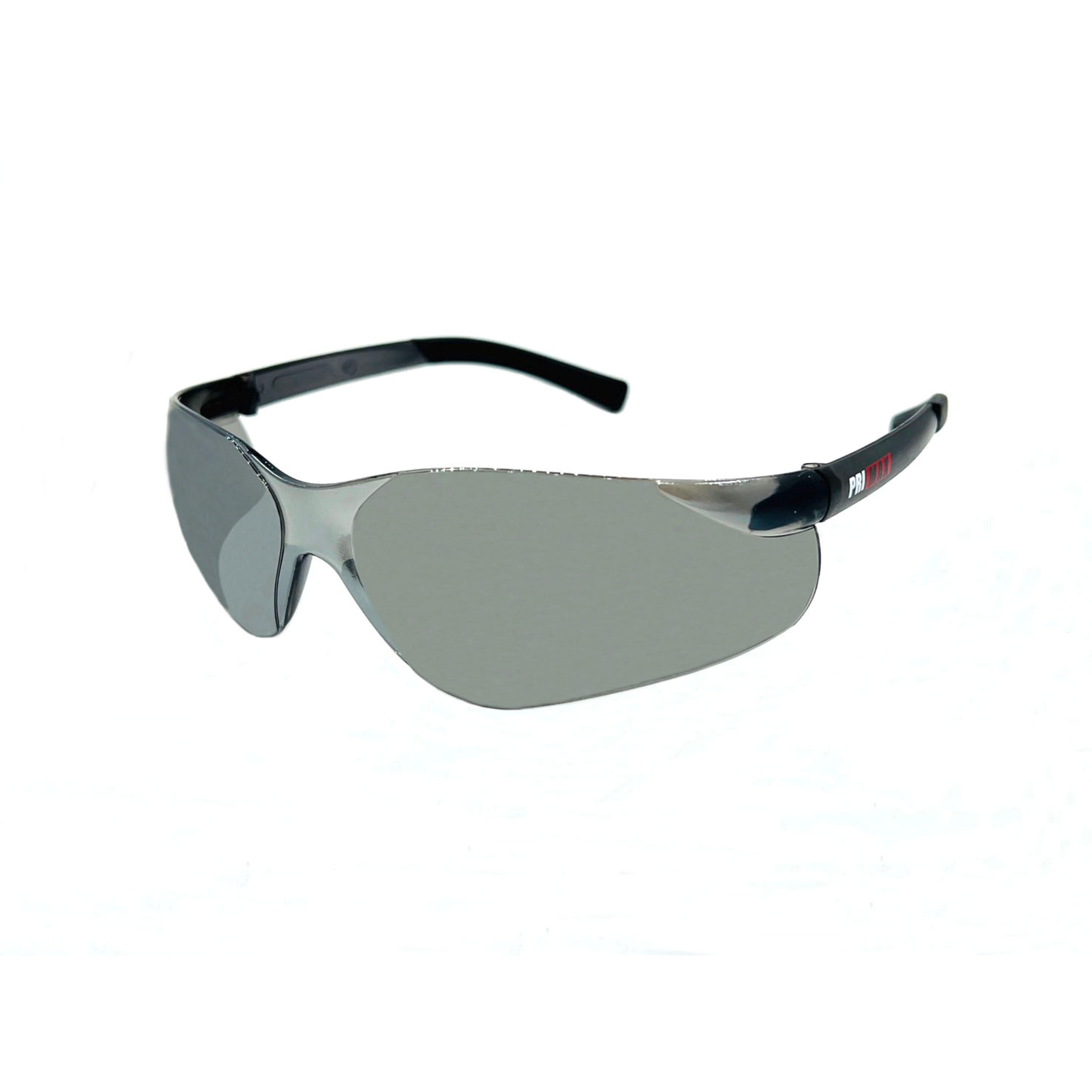 Rimless Safety Readers With Rubber Temple Tips, Silver Mirror Lens and Anti-Scratch Coating  <br> SG20SM