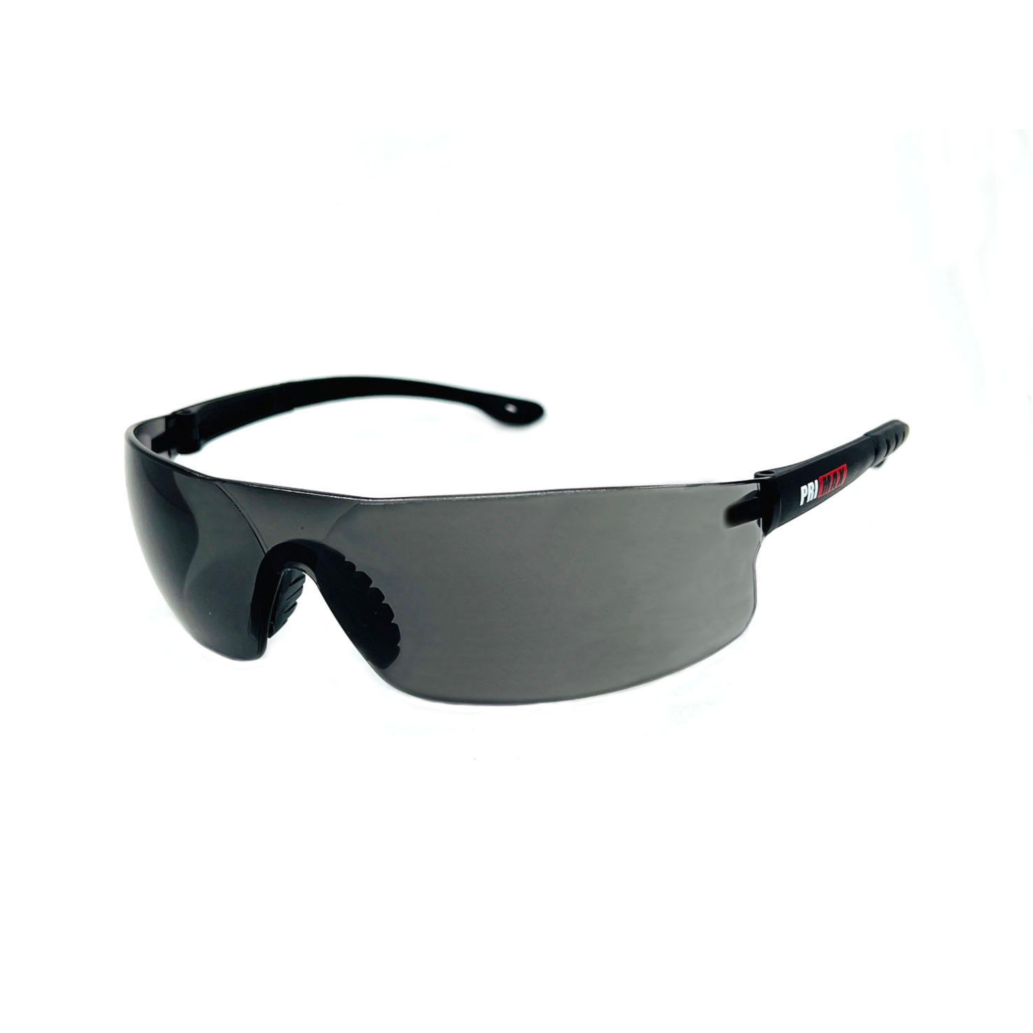 Rimless Safety Readers With Rubber Temple Tips, Ribbed Rubber Nosepiece, Gray Lens and Anti-Scratch Coating  <br> SG30G