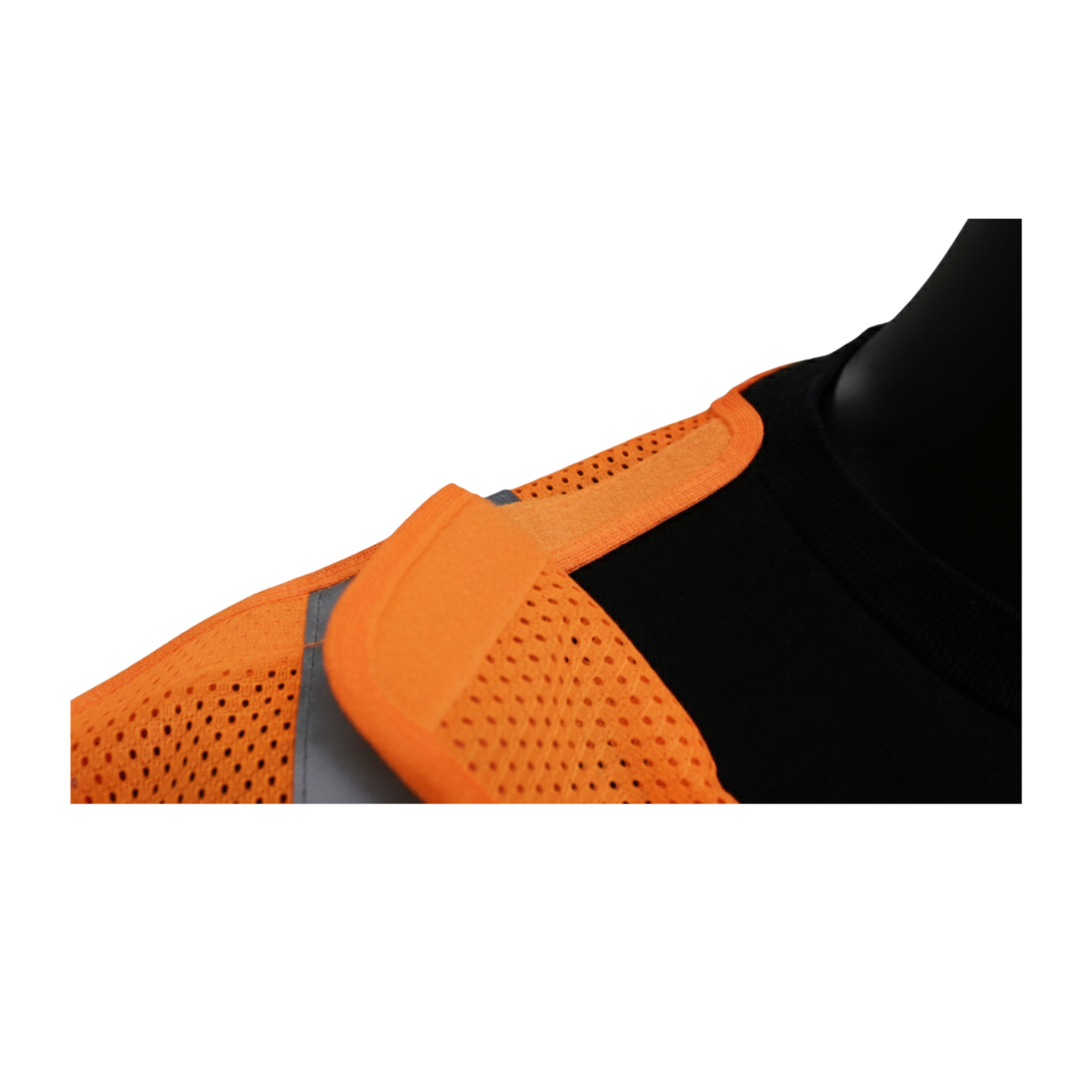 INOO-SHIELD Class 2 Orange 5-Point Breakaway Mesh Safety Vest, 2-In Tape - Model SV2605F - 36 pcs/case