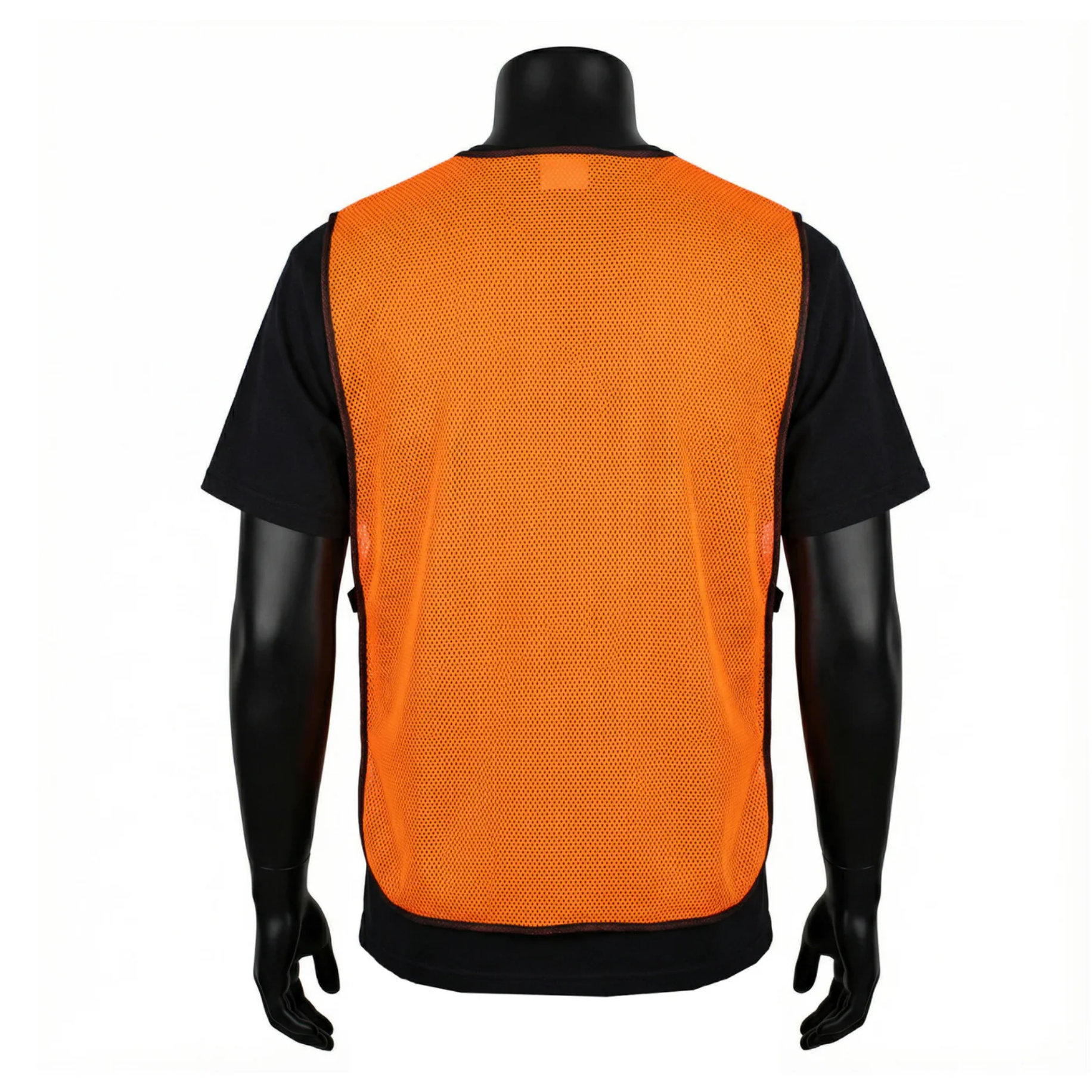 Hi-Viz Orange Mesh General-Purpose Safety Vest, Non-ANSI, No Reflective Stripes, One Size Fits Most - Model SVN600F - 36 Pieces/Case