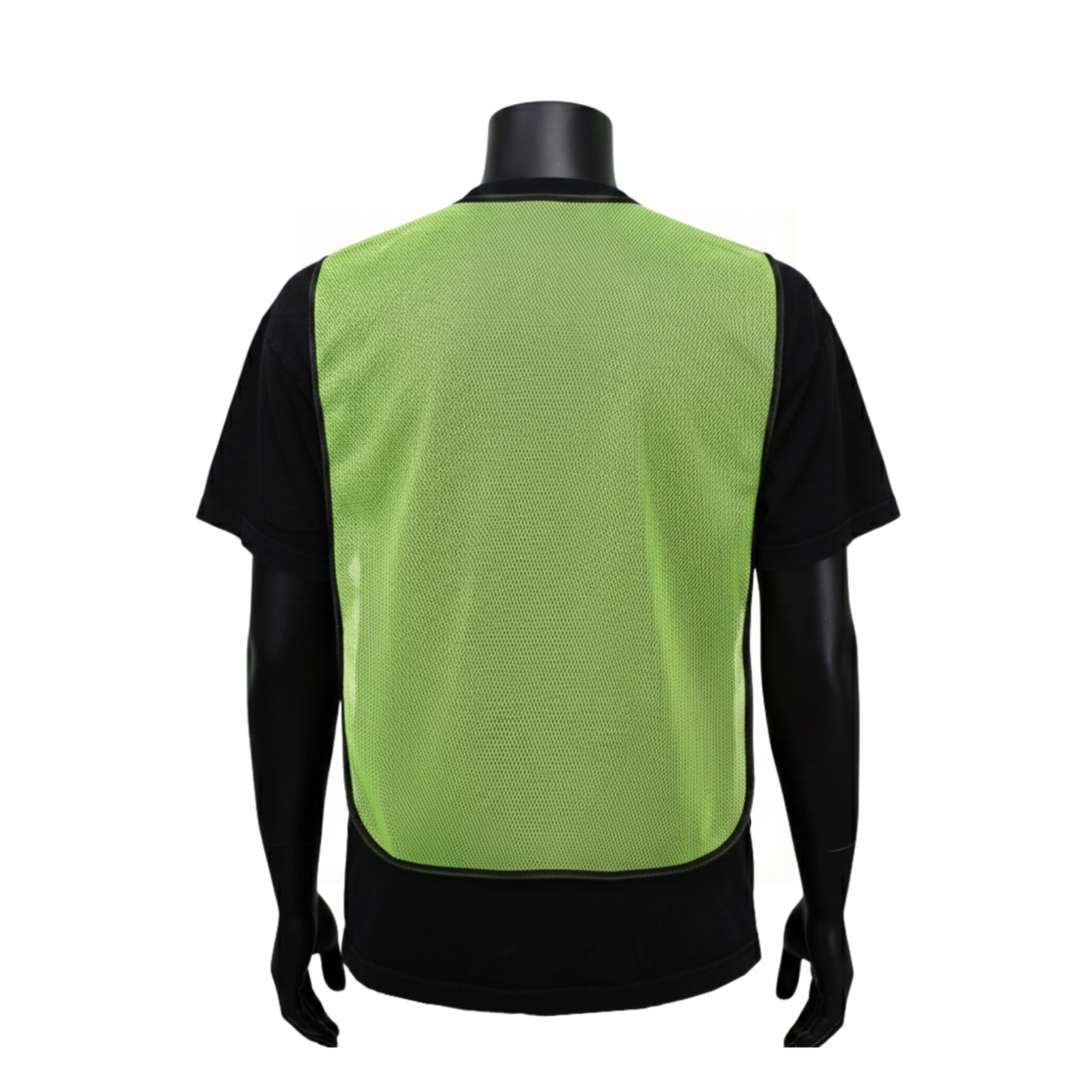 Hi-Viz Lime Green Mesh General-Purpose Safety Vest, Non-ANSI, No Reflective Stripes, One Size Fits Most - Model SVN600G - 36 Pieces/Case
