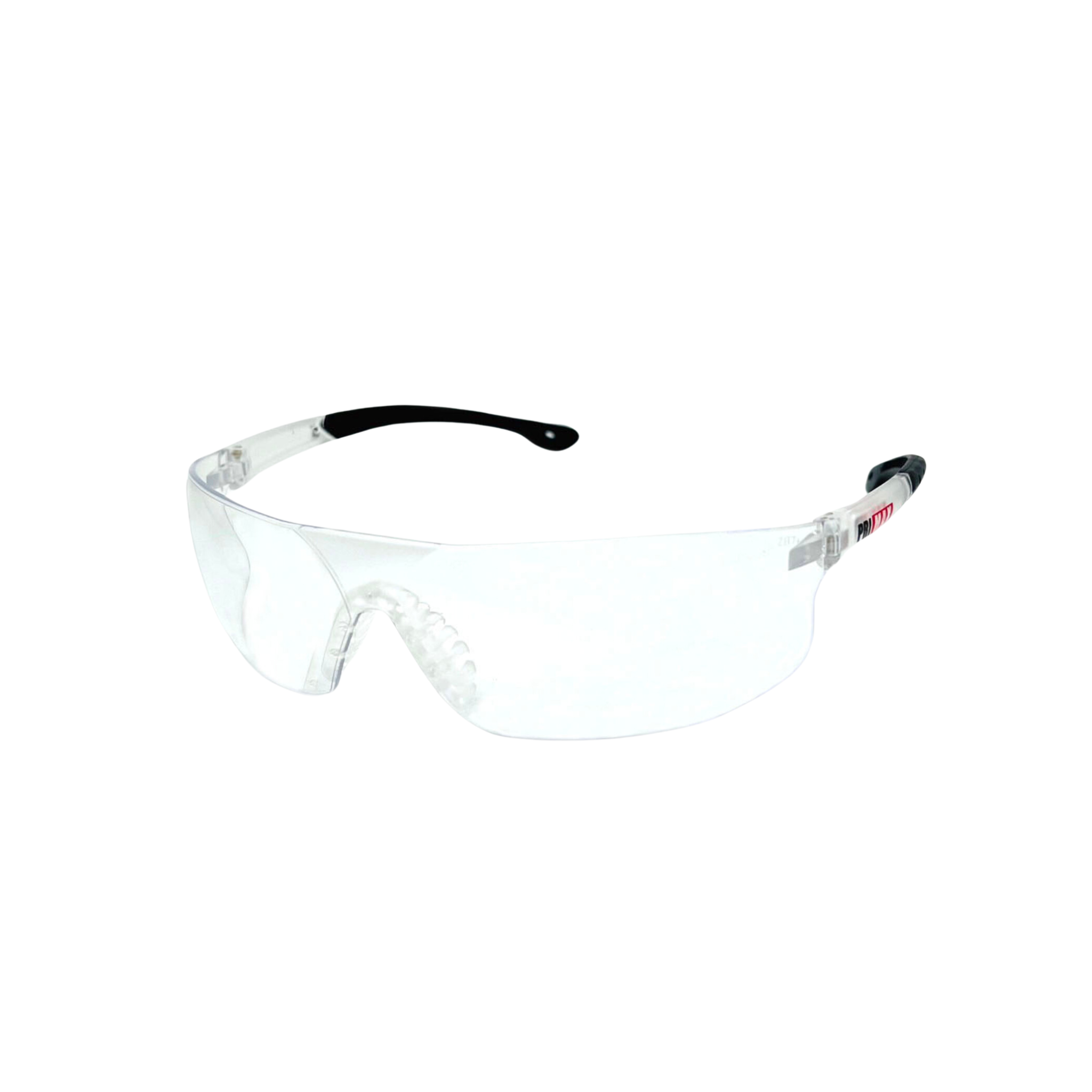 Rimless Safety Readers With Rubber Temple Tips, Ribbed Rubber Nosepiece, Clear Lens and Anti-Scratch/Anti-Fog Coating  <br> SG30C/AF