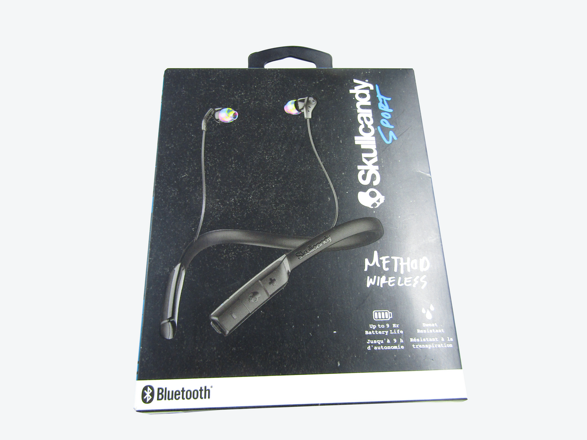 Skullcandy - Method Wireless In-Ear Neckband Headphones - S2CDW-J523 Black LN