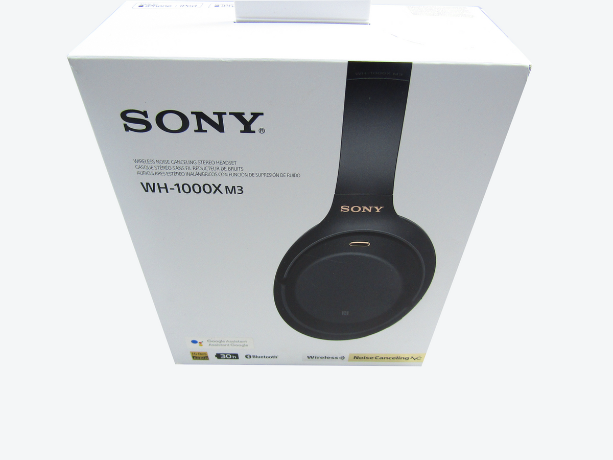 Sony Noise Cancelling Headphones WH1000XM3: Wireless Bluetooth Over the Ear Headphones with Mic and Alexa voice control - Industry Leading Active Noise Cancellation - Black LN