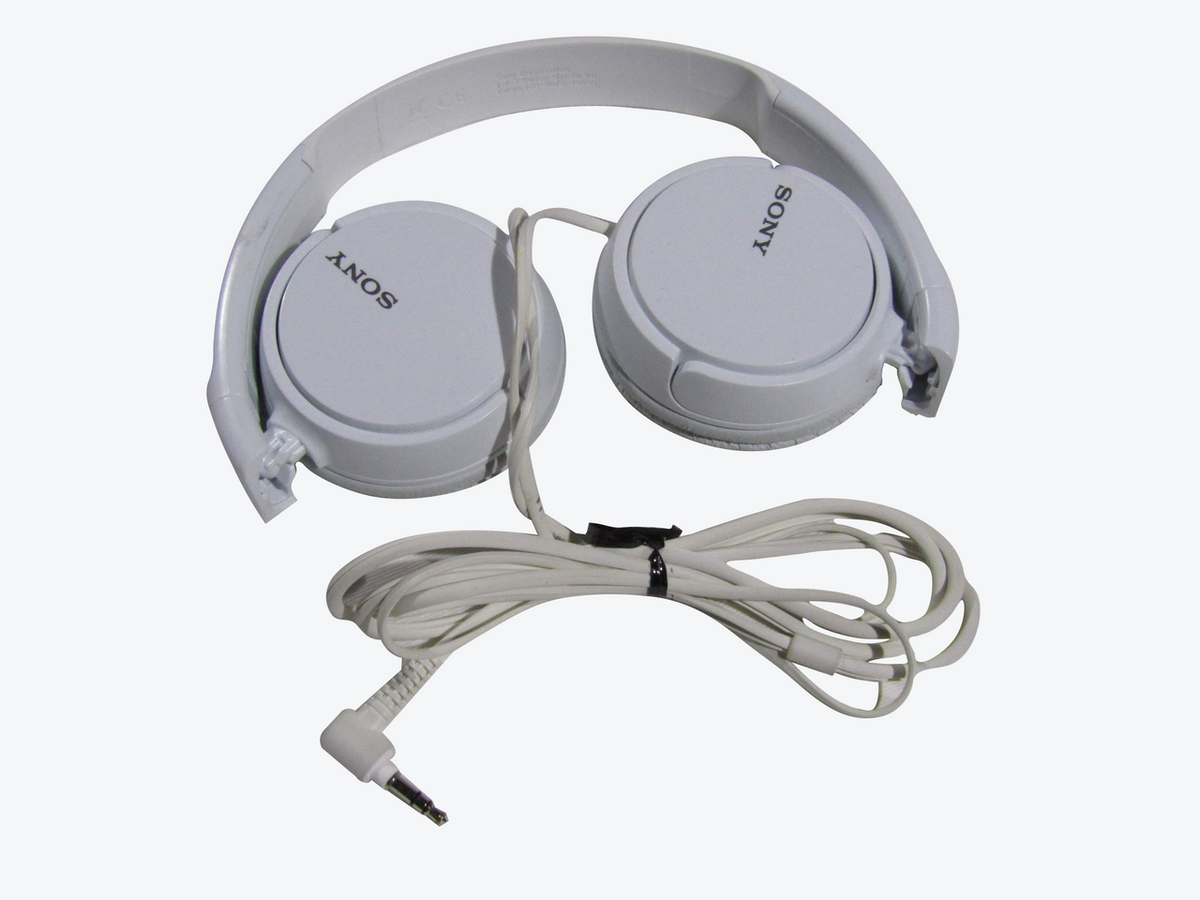 Sony MDRZX110 ZX Series Stereo Headphones (White) VG