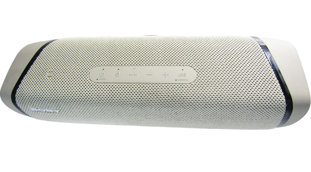 Sony SRS-XB43 wireless speaker waterproof rustproof and dustproof design Beige VG 1