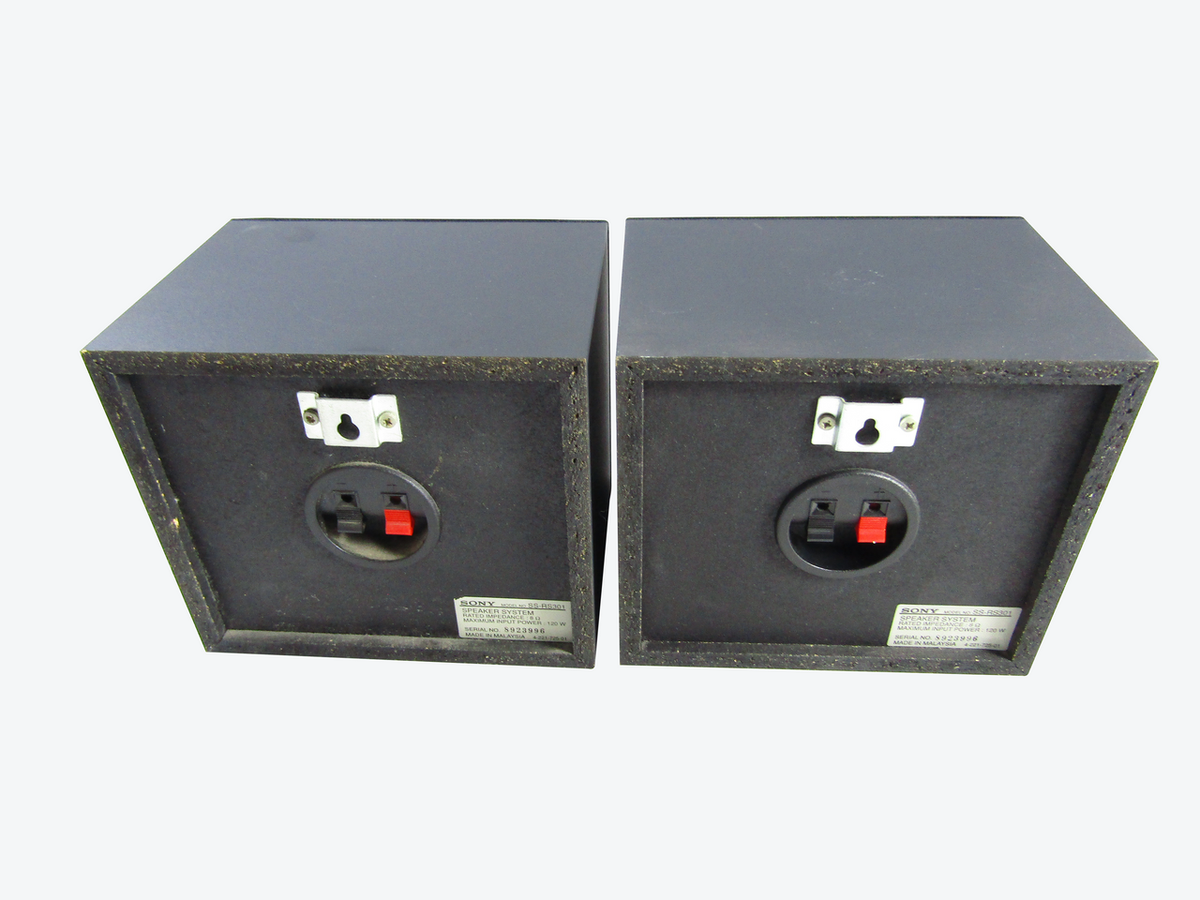 Sony SS-RS301 Home Speaker System Black Pair VG