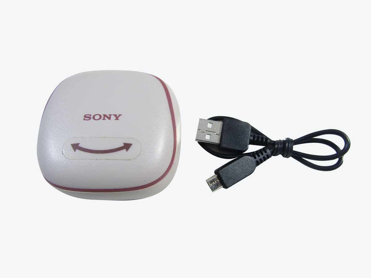 Sony WF-SP700NP Pink Wireless Headphones VG
