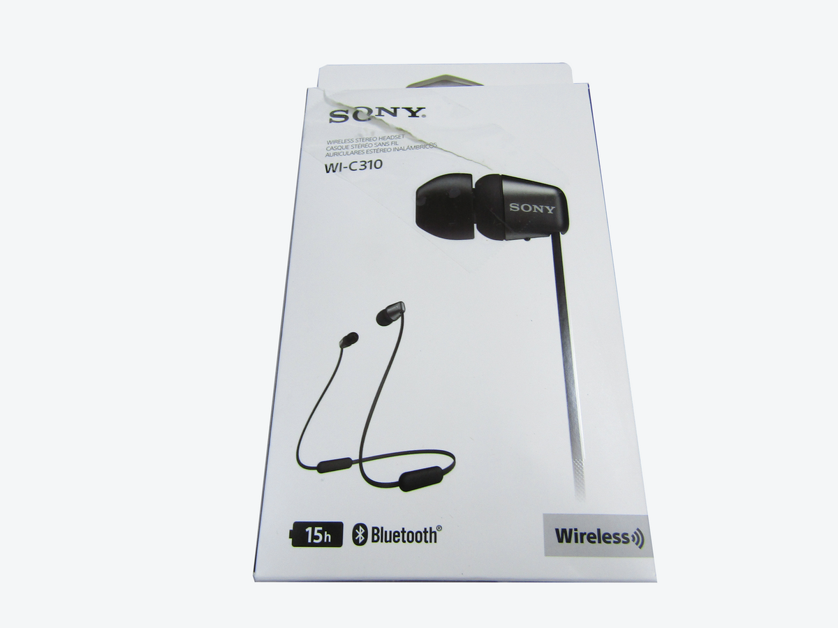 Sony WI-C310 Wireless in-Ear Headphones, Black LN