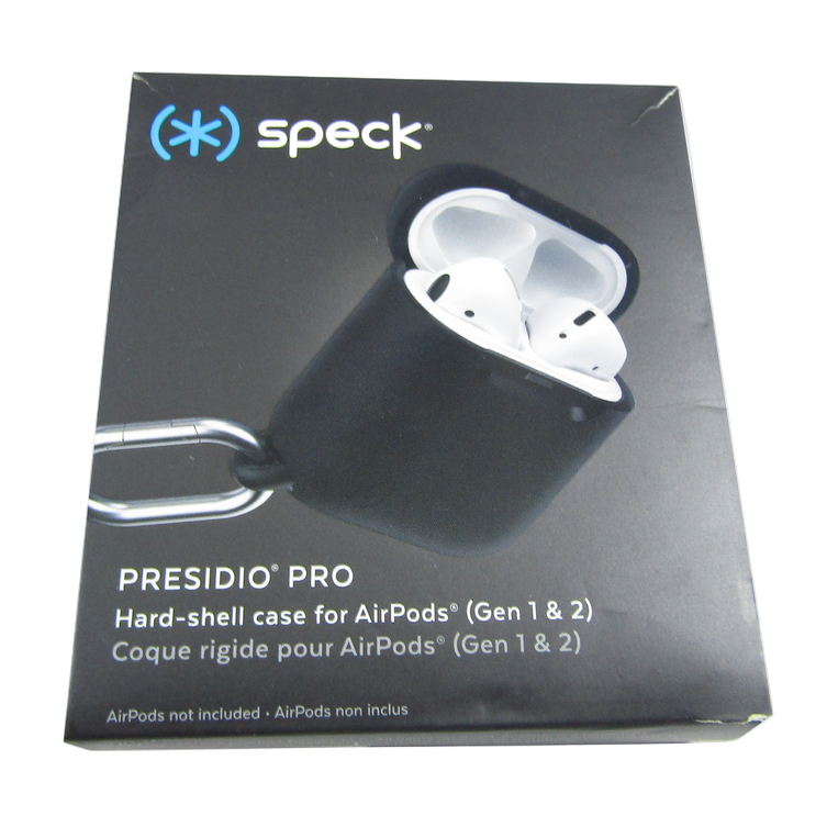 Speck Presidio Pro Airpods Case (Gen 1/2), Black/Black LN 2