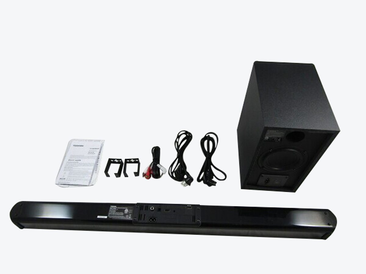 Toshiba TY-WSB600 2.1 Channel Bluetooth Soundbar TV Speaker Black LN
