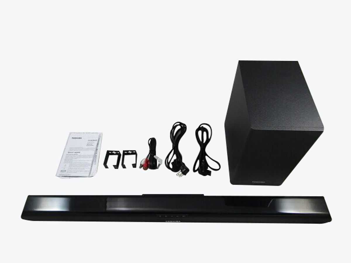 Toshiba TY-WSB600 2.1 Channel Bluetooth Soundbar TV Speaker Black LN
