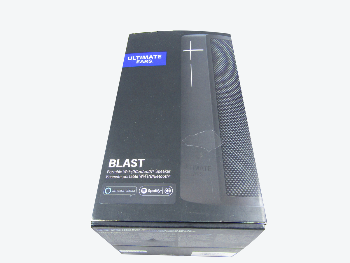 Ultimate Ears BLAST Portable Waterproof Wi-Fi and Bluetooth Speaker black LN