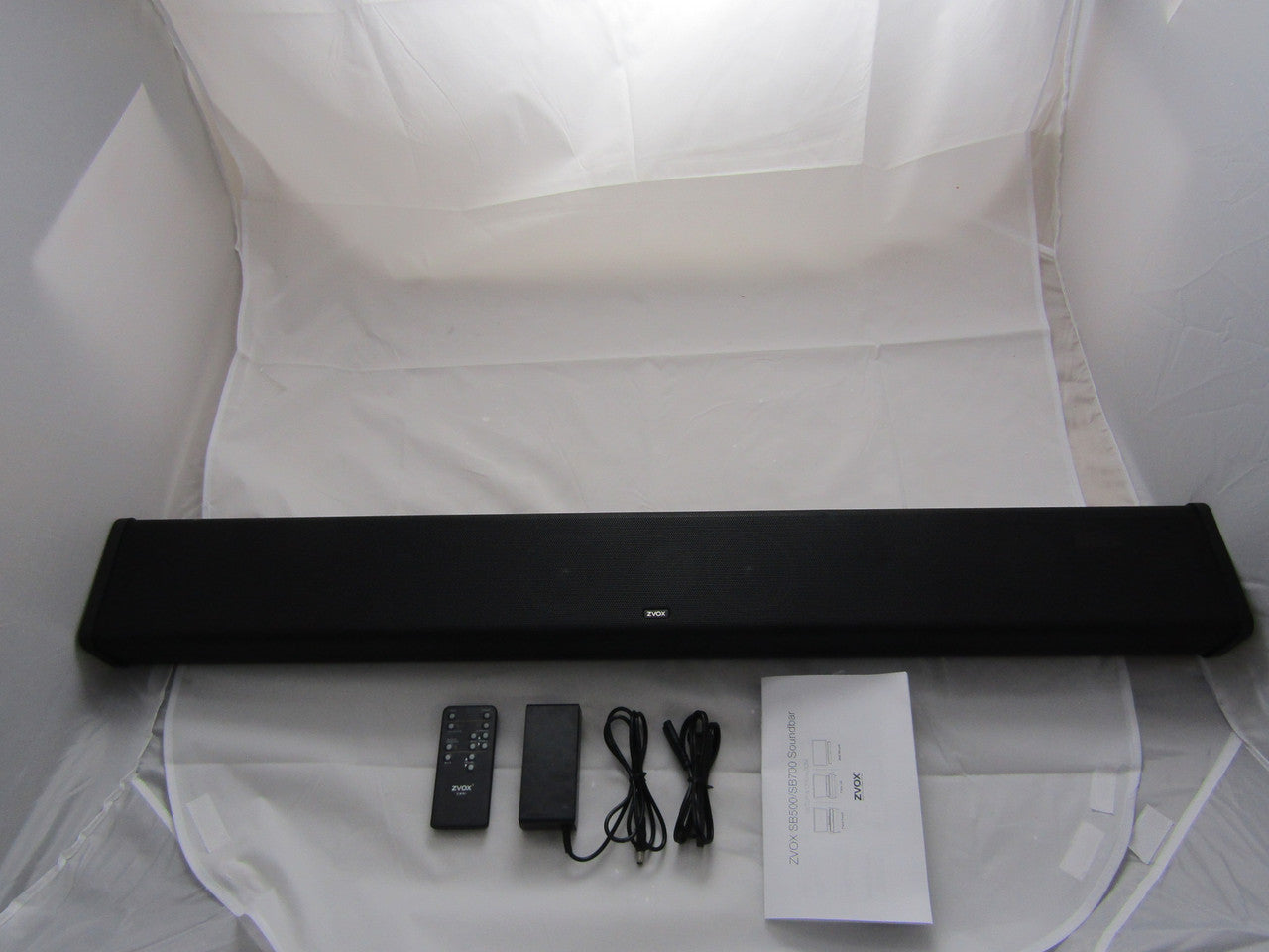 ZVOX SB500 Aluminum Sound Bar with Built-In Subwoofer, Bluetooth Wireless Streaming, AccuVoice G
