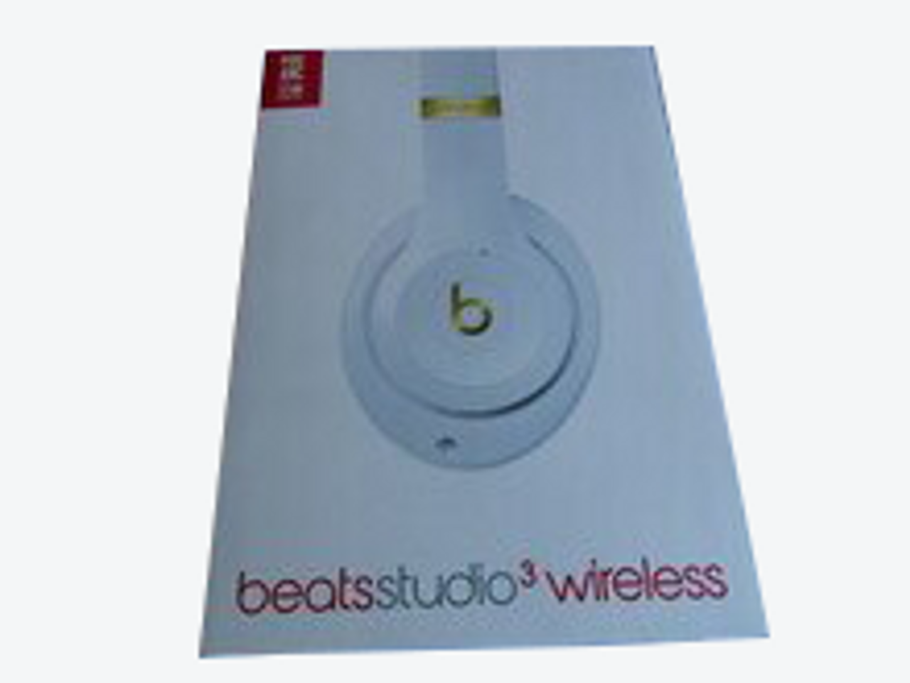 Beats by Dr. Dre - Beats Studio3 Wireless Noise Canceling Headphones - White LN