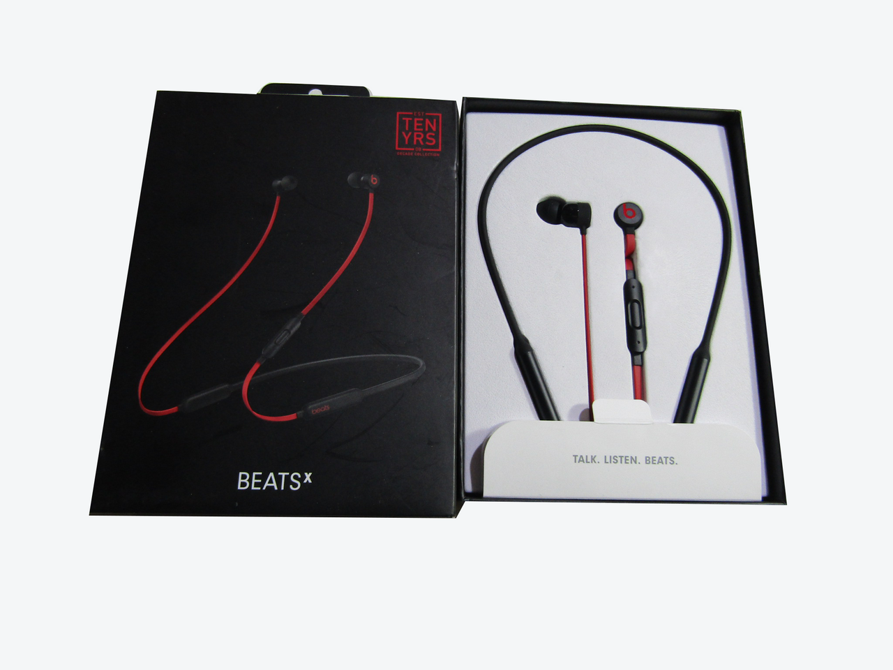 Beats by Dr. Dre - BeatsX Wireless In-Ear Headphones - Defiant Black-Red