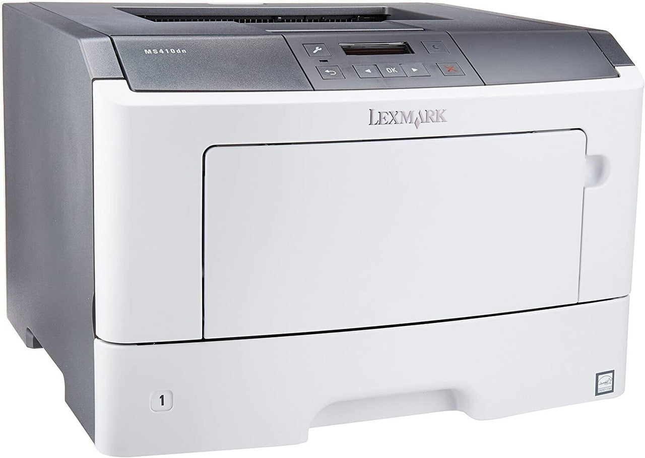 Lexmark MS410d laser printer with internal 2-sided printing