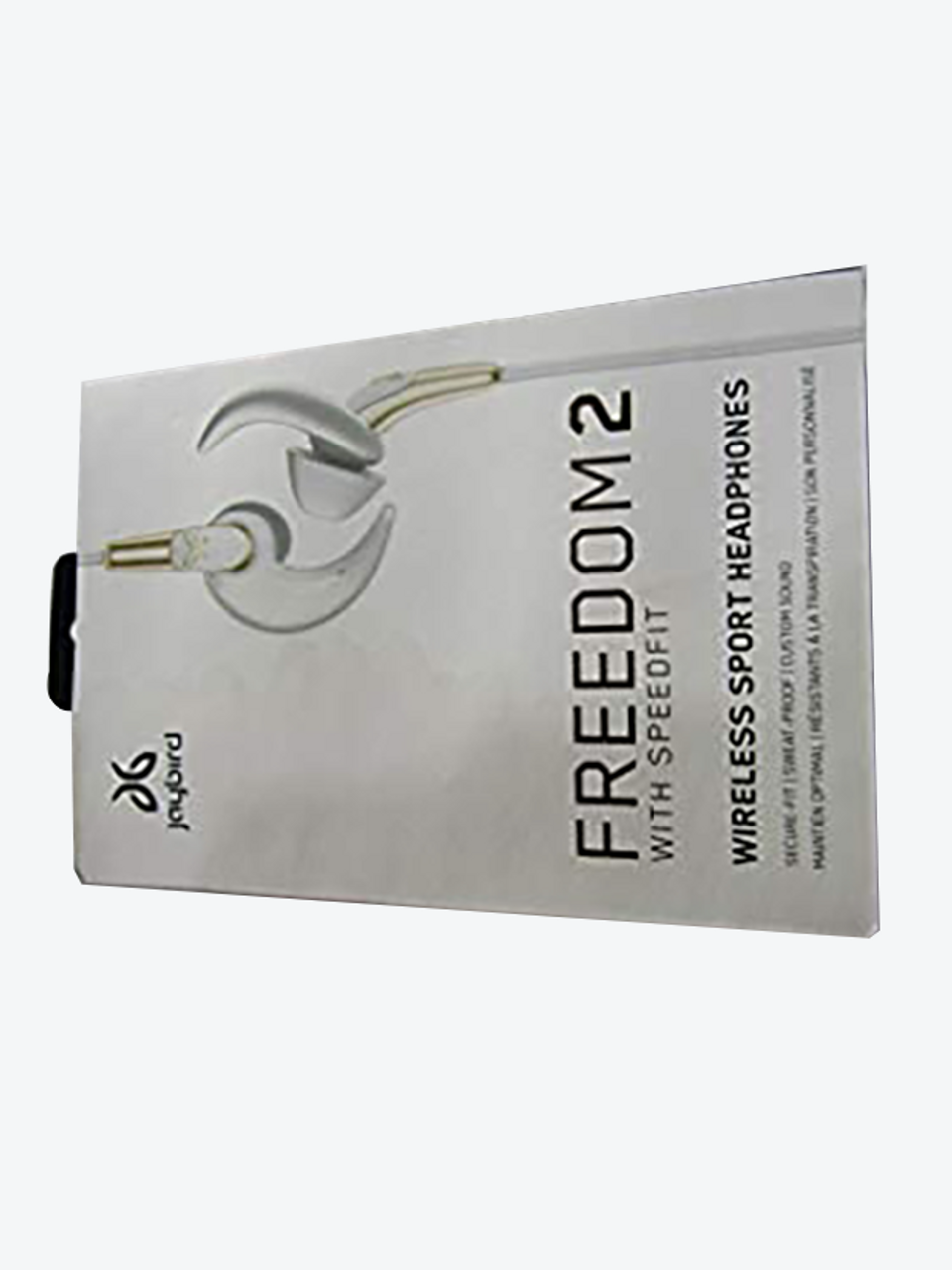 Jaybird FREEDOM 2 In-Ear Wireless Bluetooth Sport Headphones with SpeedFit – Tough All-Metal Design – Gold