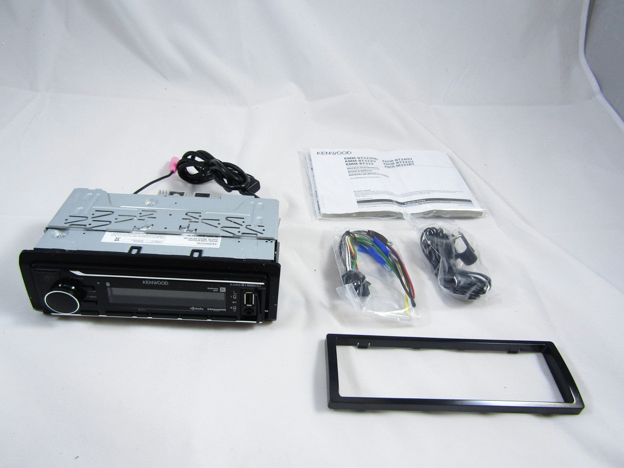 Kenwood KMM-BT522HD Single DIN Media Receiver with Bluetooth LN