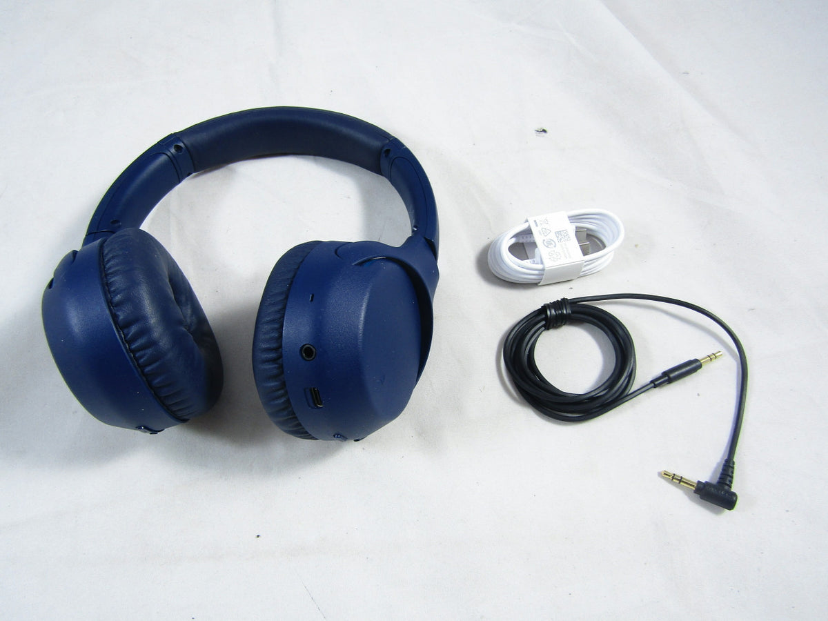 Sony WHXB700 Wireless Extra Bass Bluetooth Headset/Headphones with mic for phone call and Alexa voice control, Blue VG