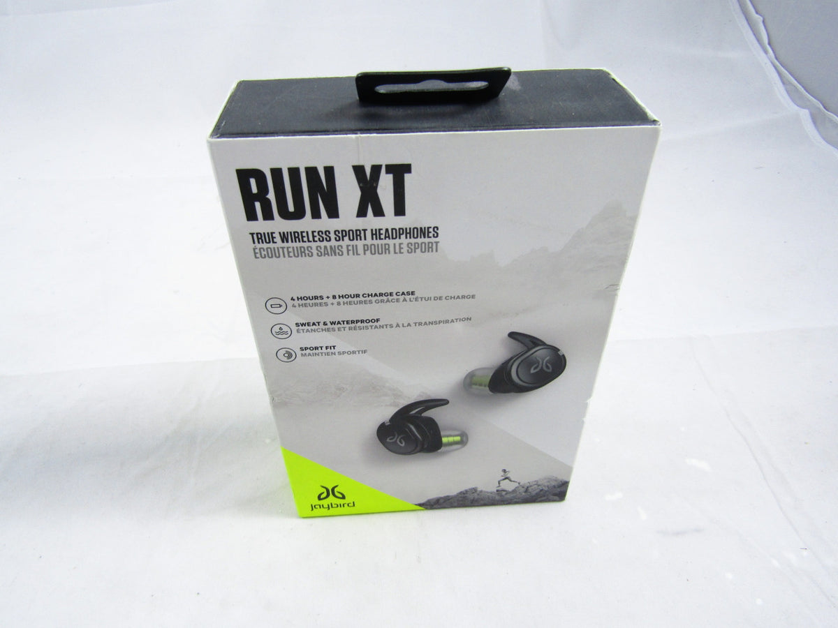 Jaybird RUN XT True Wireless Headphones (Black/Flash)
