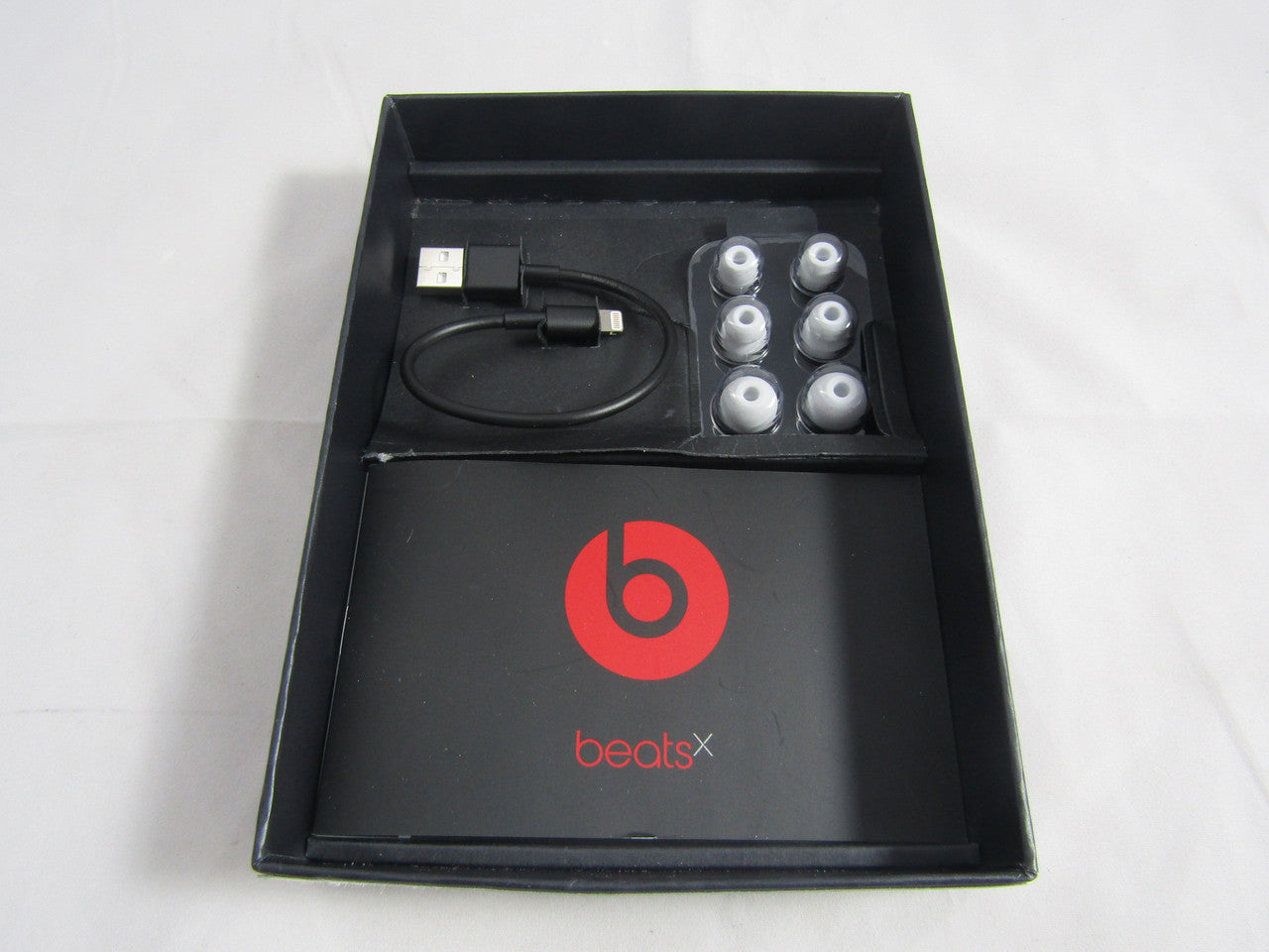 Beats by Dr. Dre - BeatsX Wireless Earphones - Satin Silver MTH62LL/A LN