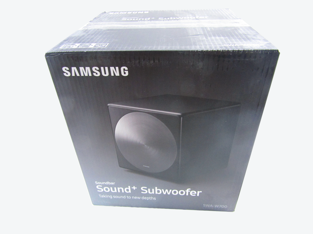 Samsung Sound+ SWA-W700 Wireless Subwoofer, Front Firing Design with 10-Inch Driver, Ultra-Deep 27Hz Bass, Pairs Automatically with Sound+ Soundbars